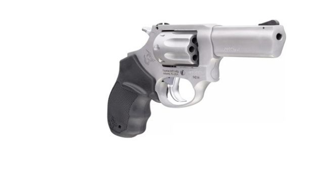 صورة مسدس عيار 22LR من شركة Taurus موديل Rev 942 3 Inch Stainless Steel صناعة برازيل